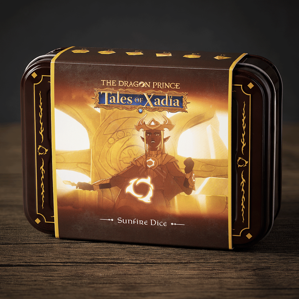 Tales of Xadia: The Dragon Prince RPG Premium Dice – Dire Wolf