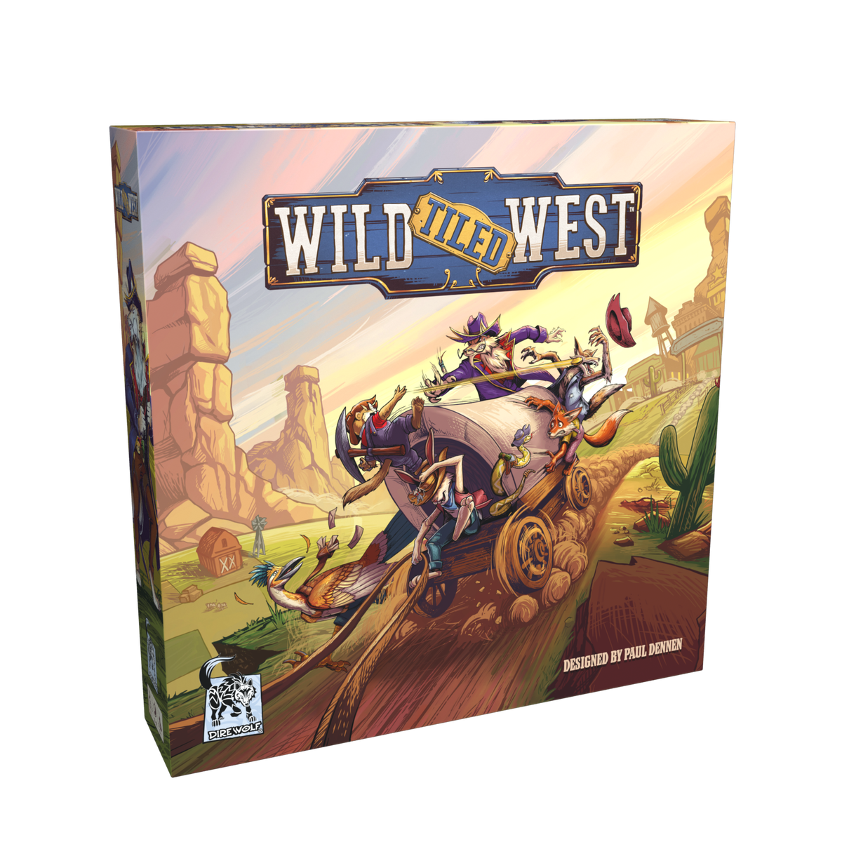 Wild Tiled West – Dire Wolf
