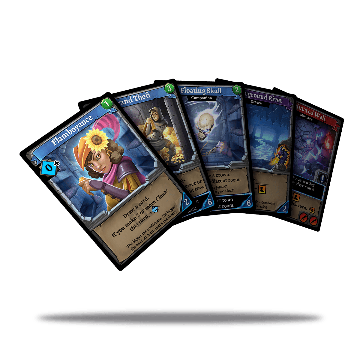 clank catacombs card sleeves Clank! Catacombs