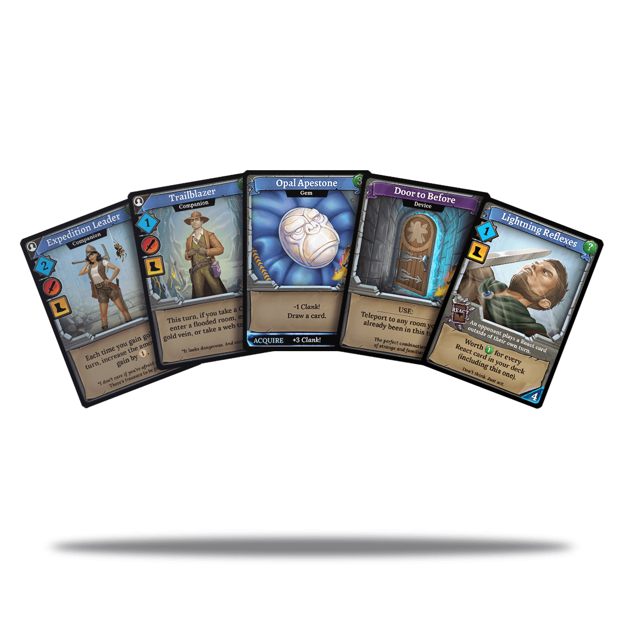 card sleeves for clank Clank! Promo Pack 1 – Dire Wolf